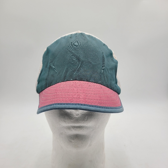 B55 Vintage Patagonia duckbill medium made in USA 5 panel 90s mesh cycling hat main image 8